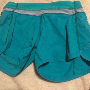 Ivivva blue and pink athletic shorts